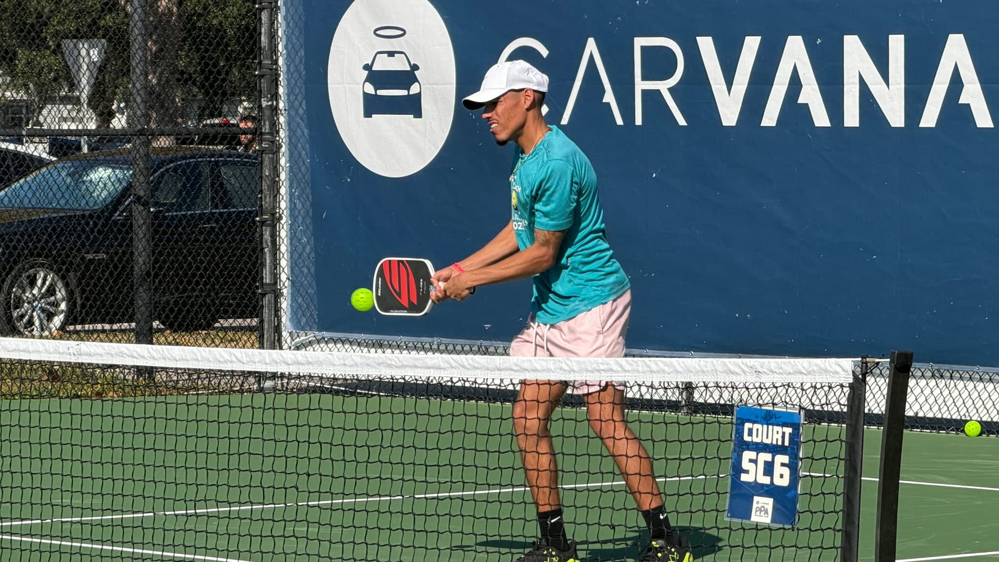 Jonah Matos on court